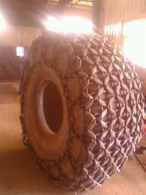 鏟車防滑鏈與保護(hù)鏈選購指南 以統(tǒng)威20鏟車防滑鏈16/70-20為例